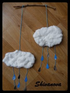 mobile goutte et nuage
