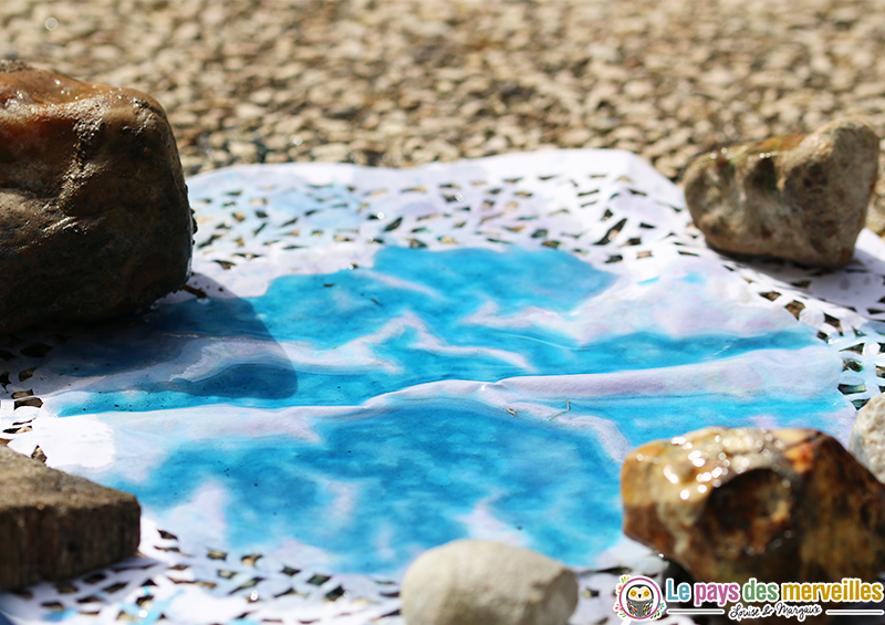 peinture pipette bebe 2 ans