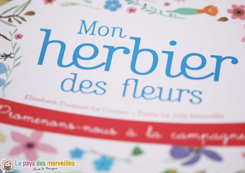 livre herbier fleurs