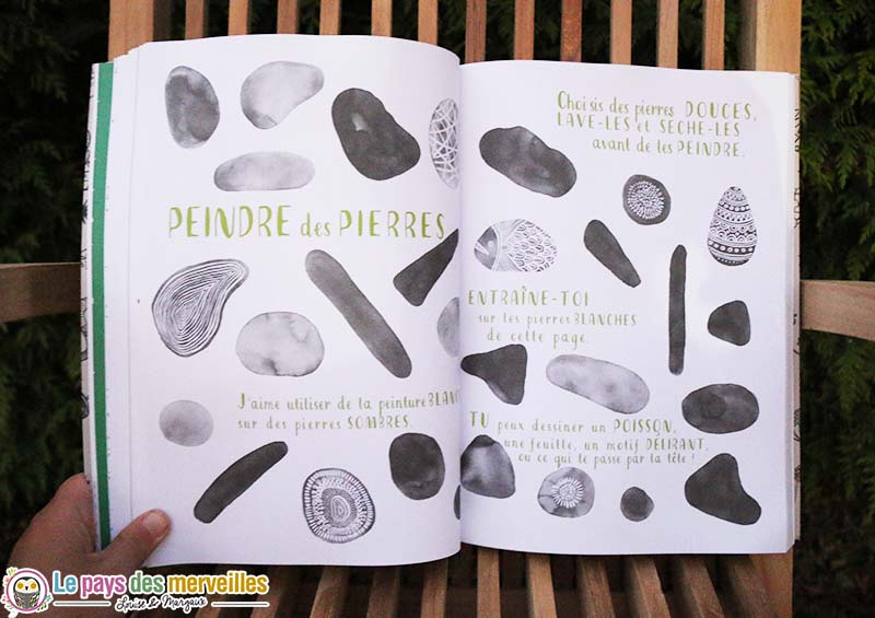 peindre des pierres