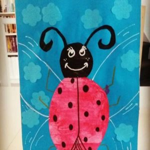 peinture coccinelle