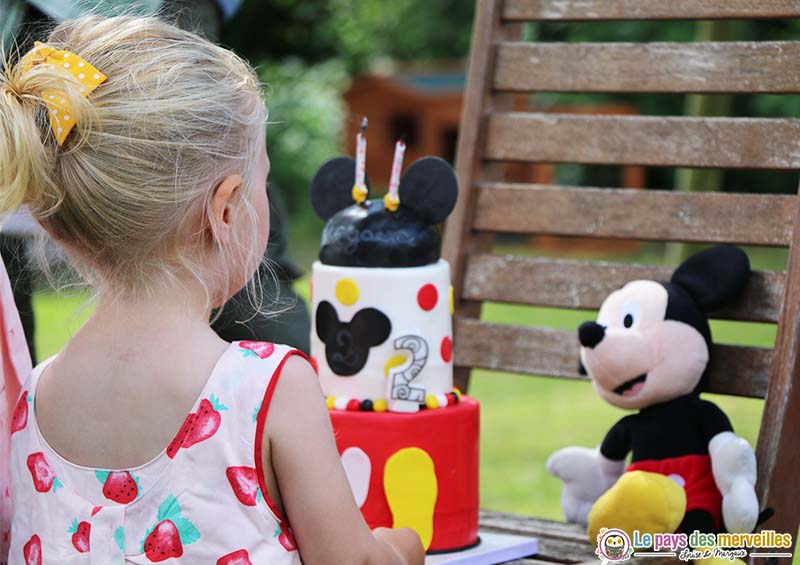 Les 2 Ans De Margaux Anniversaire Mickey