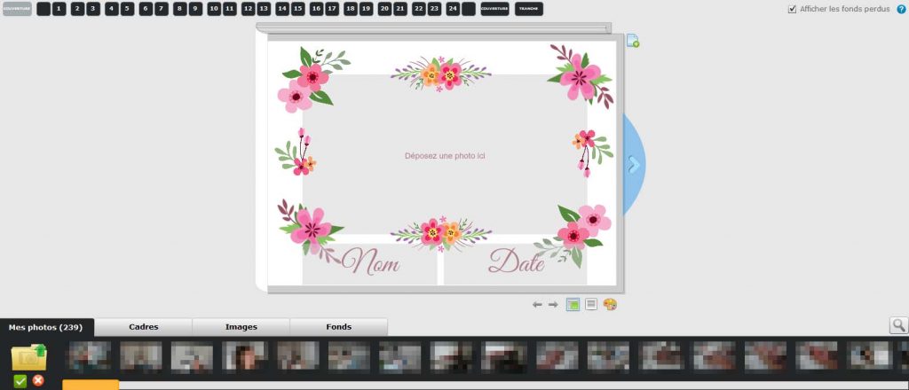 flexilivre creation album photo