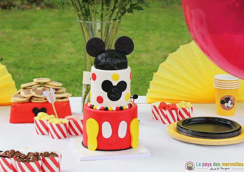 gateau Mickey