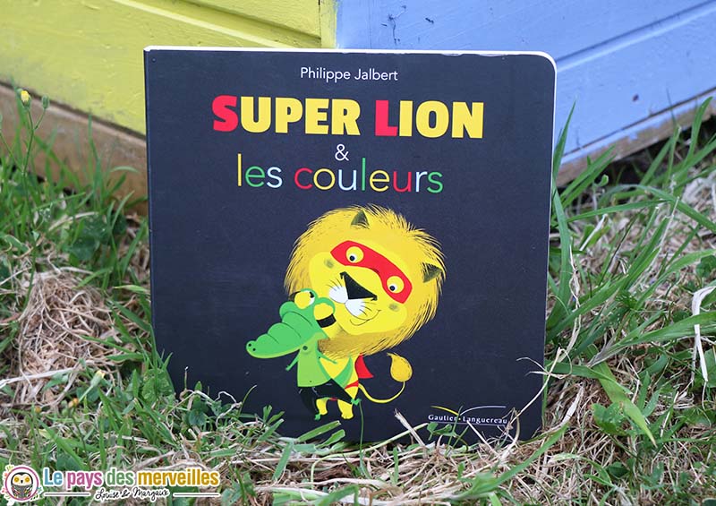 super lion et les couleurs