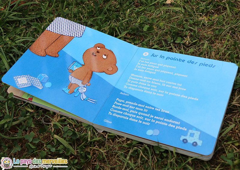 comptine sur la pointe des pieds