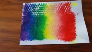 peinture-papier-bulles
