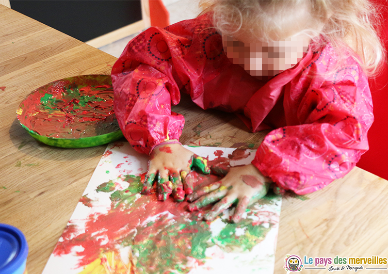 activite-automne-empreinte-feuille-peinture