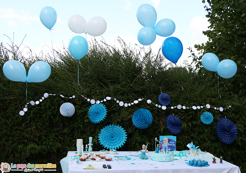 Idee Deco Anniversaire Reine Des Neiges