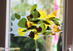 Attrape-soleil Feuilles D'érable - Décoration Murale En Acrylique - Effets De Lumière Pour Fenêtre, Jardin