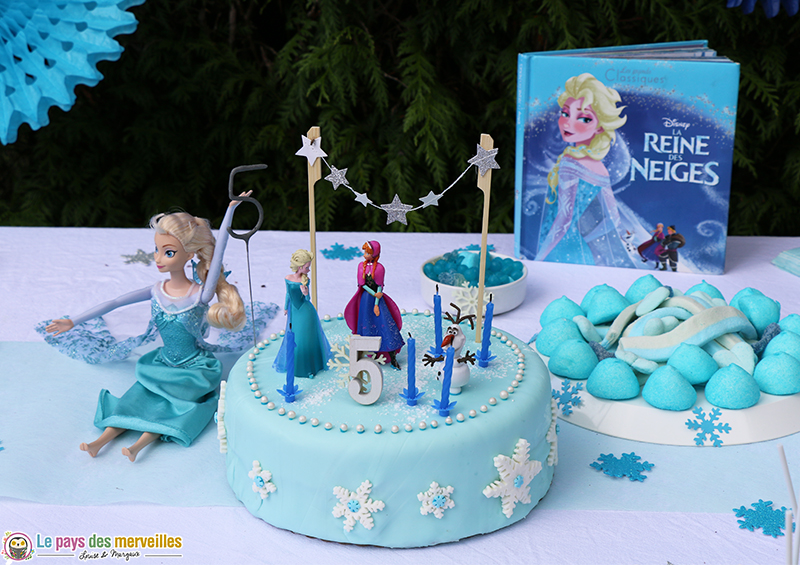 Cet anniversaire Reine des neiges qu'elle attendait tant (5 ans de Louise)