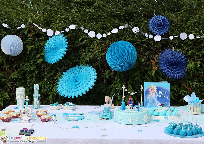 Anniversaire Reine des Neiges 3 ans