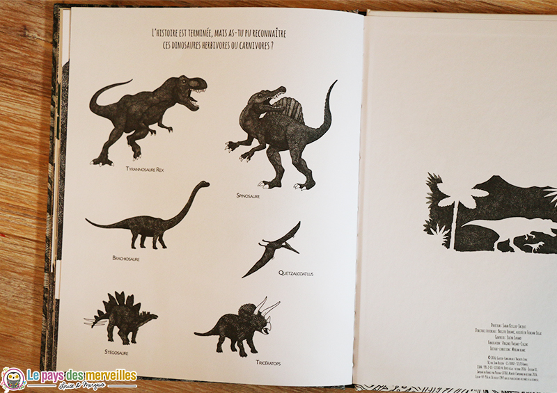 imagier dinosaure