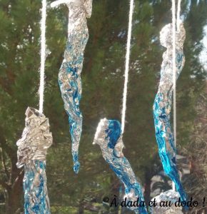 mobile stalactites aluminum