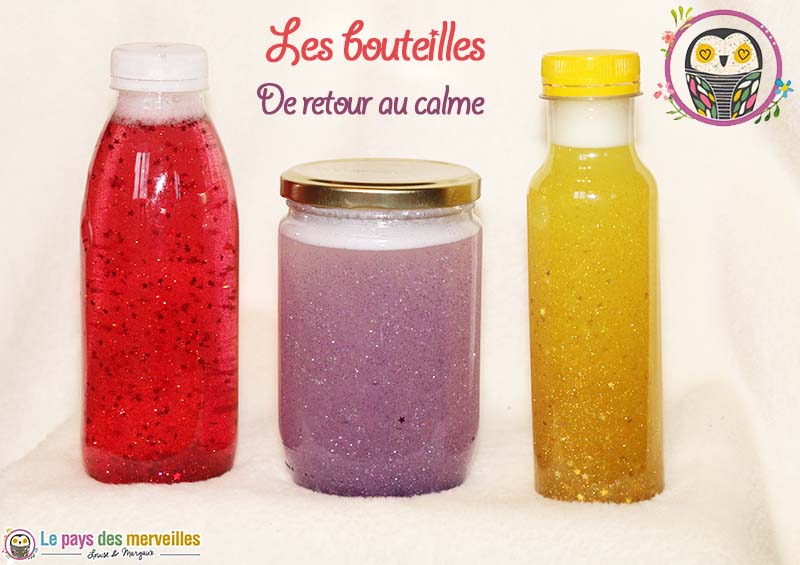 Bouteille de retour au calme