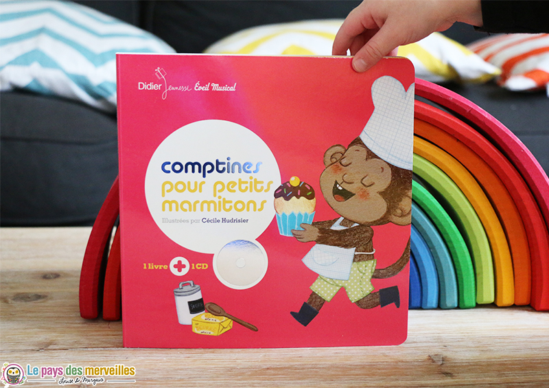 Comptines pour petits marmitons livre-cd