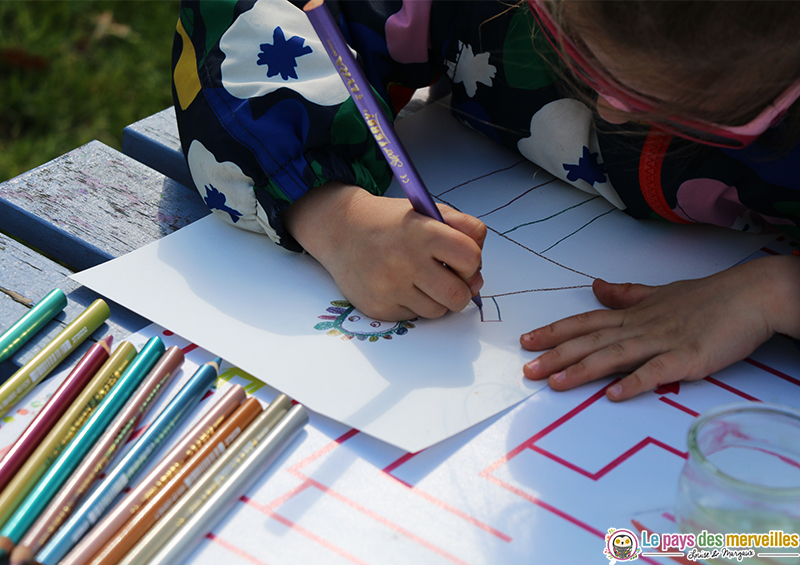 Dessiner un bonhomme avec une robe