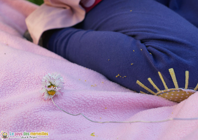 Créer un bijou naturel avec les pâquerettes du jardin 