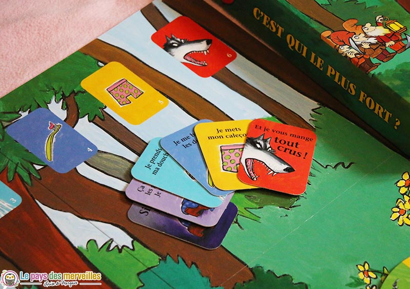 Cartes actions du loup 