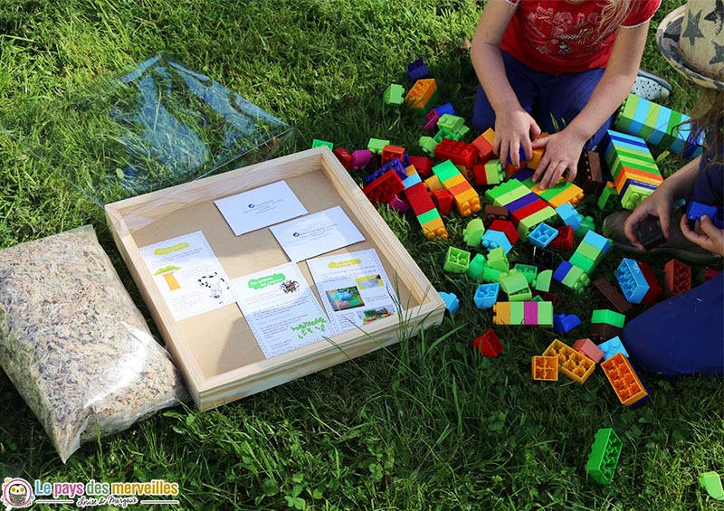 Contenu du kit de jardinage "mon carré potager à la maison"