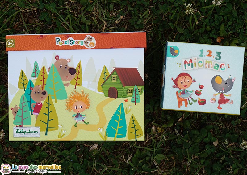 Puzzl'Story et 1,2,3 Micmac