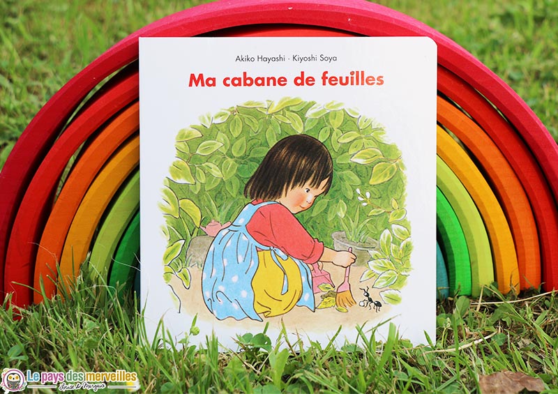 Première de couverture du livre "Ma cabane de feuilles"