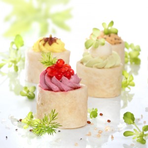 mini wraps salés 