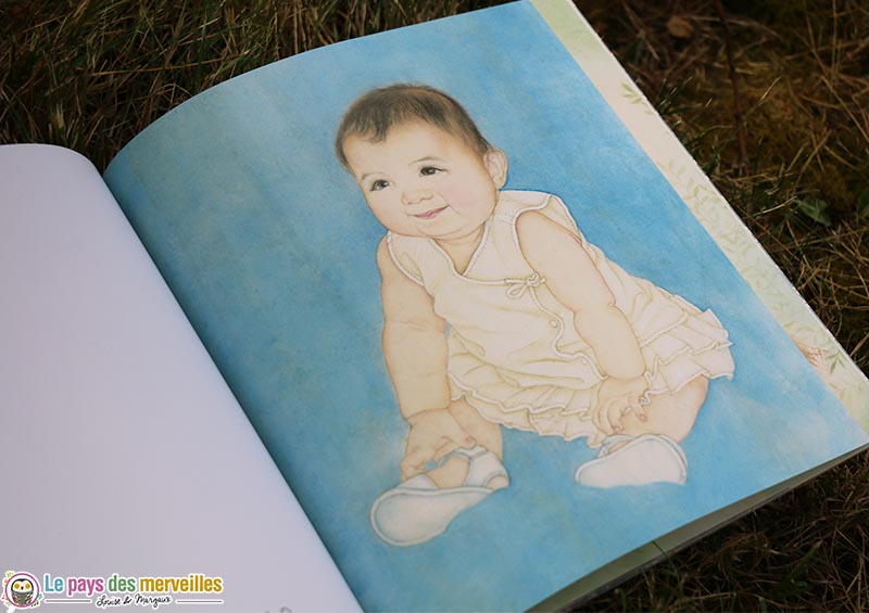 Illustration bébé de He Zhihong