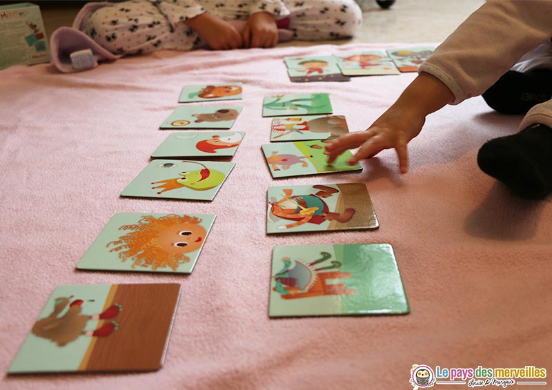 jeu de cartes pour les enfants de 3 ans 