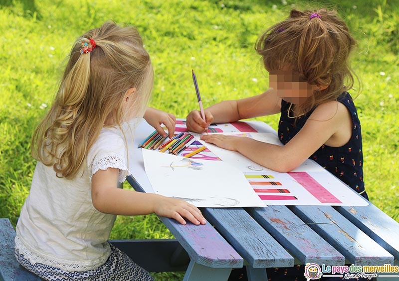 dessin de maternelle pour la fête des pères