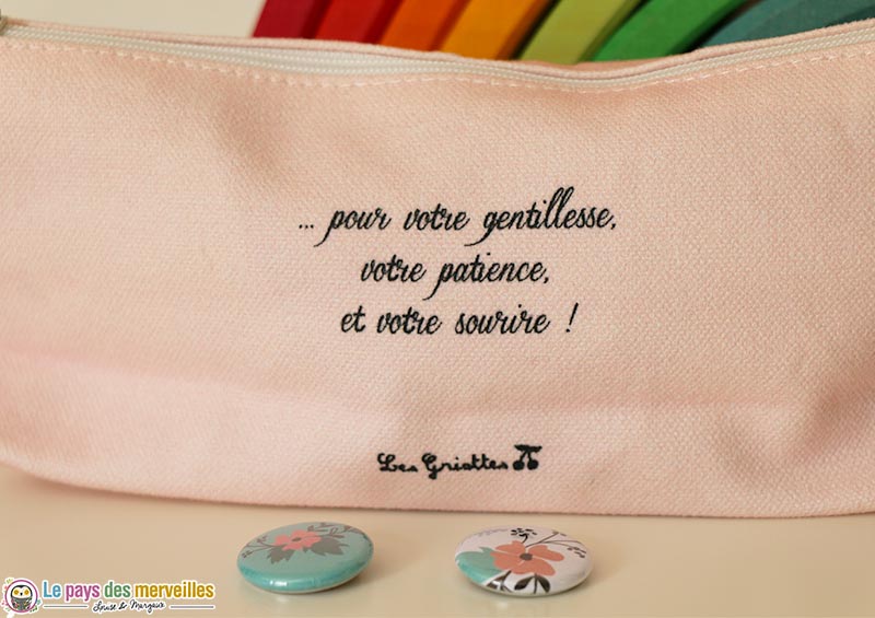 Trousse merci maîtresse Les Griottes