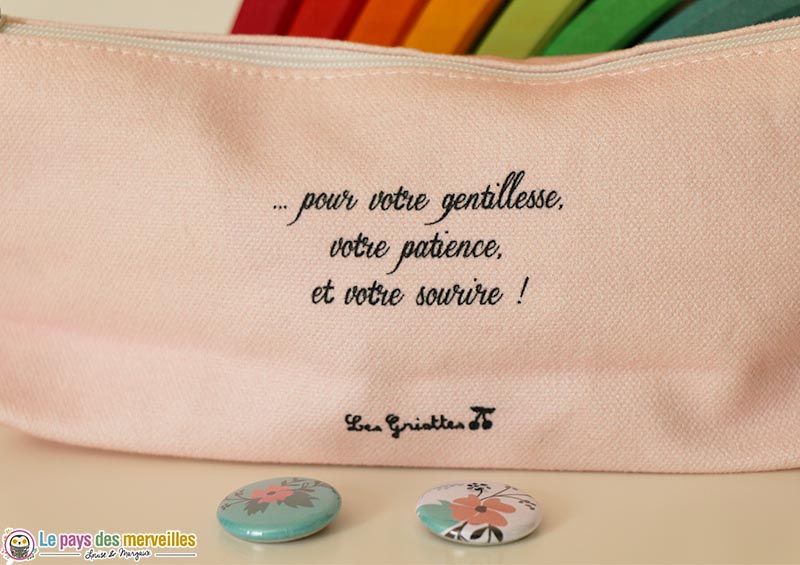 Trousse merci maîtresse Les Griottes