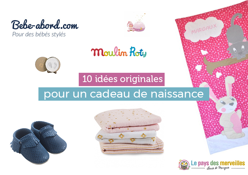 idées originales pour un cadeau de naissance 