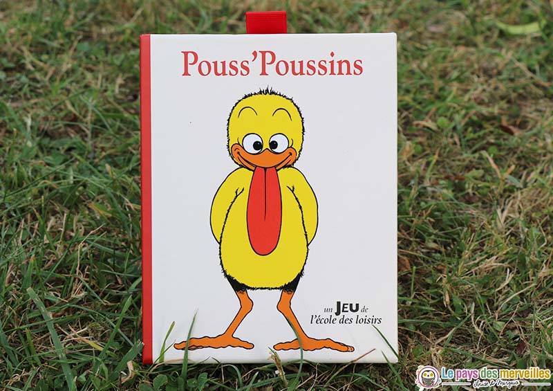 Jeu Pouss'Poussins un jeu de l'école des loisirs