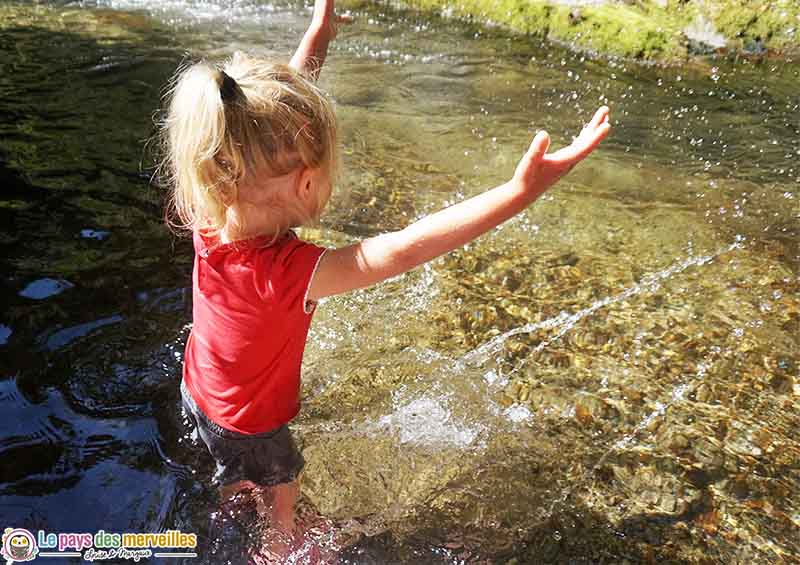 baignade dans les Gorges du Cady