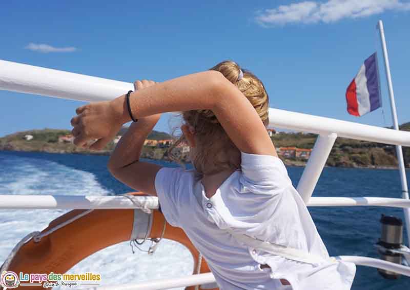 Ballade en bateau au départ de Collioure