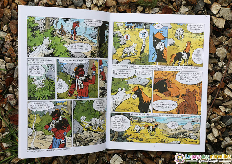 Bande dessinée Yakari et les Appaloosas