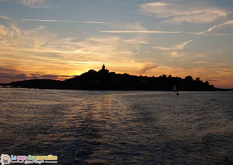 Coucher de soleil chausey