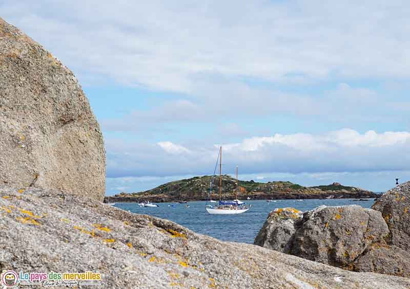 bateau des îles Chausey