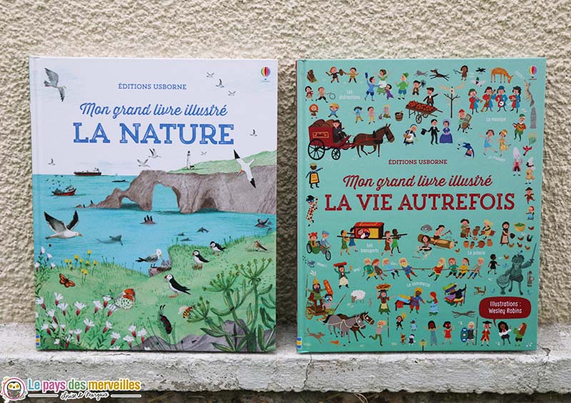 Mon grand livre illustré : La vie autrefois et la nature 