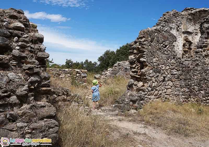 Ruines randonnée à Laroque-des-Albères