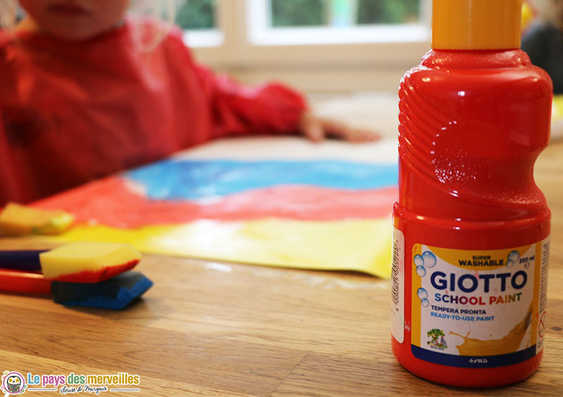 giotto school paint rouge 