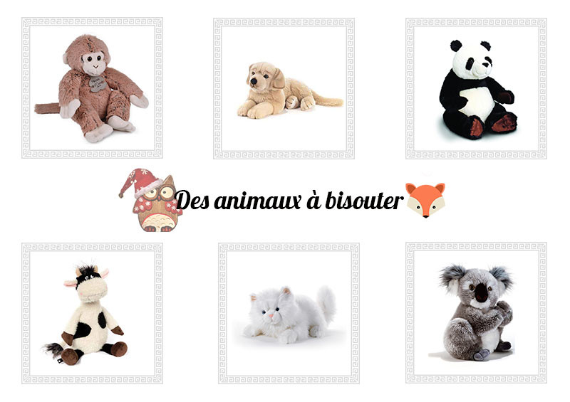 Peluches animaux 