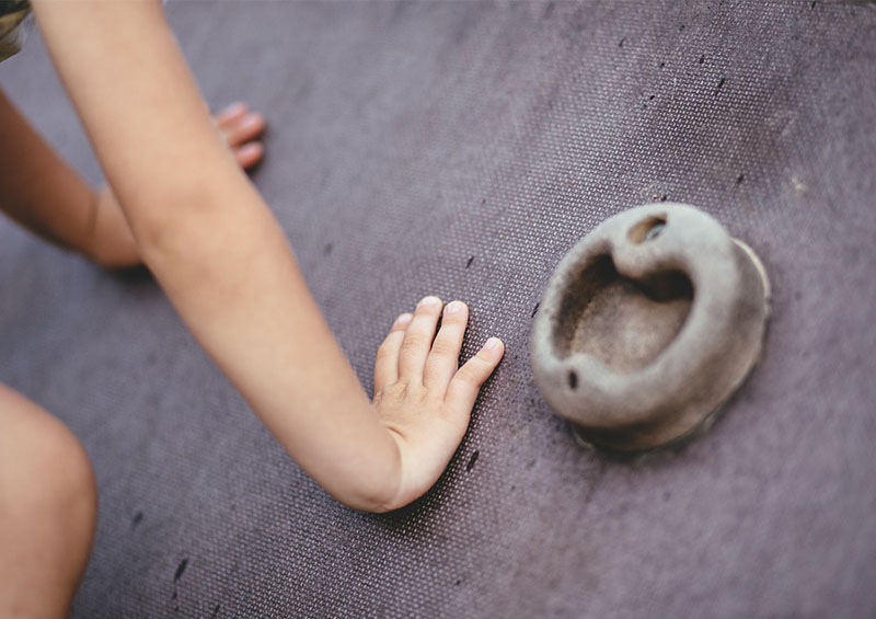 escalade pour les enfants 