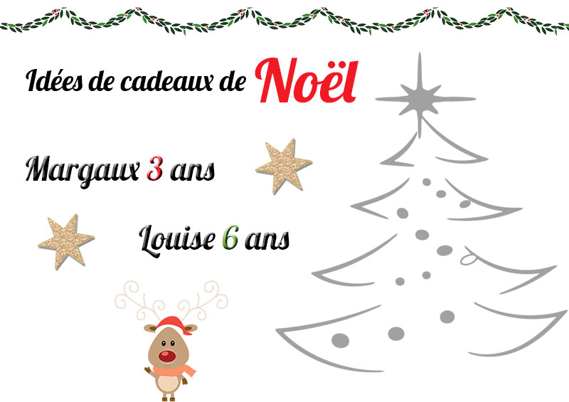 Wishlist de Noël de Louise et Margaux