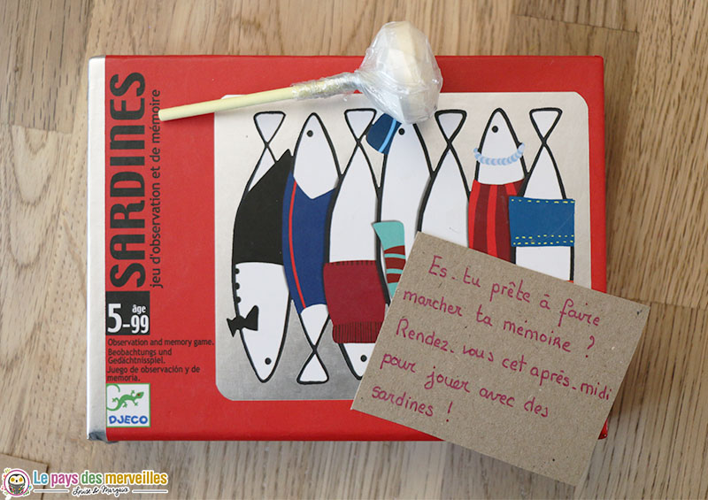 Jeu "Sardines" de Djeco