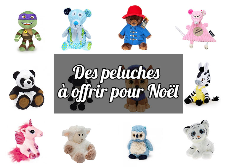 Une sélection de peluches et doudous à offrir pour Noël