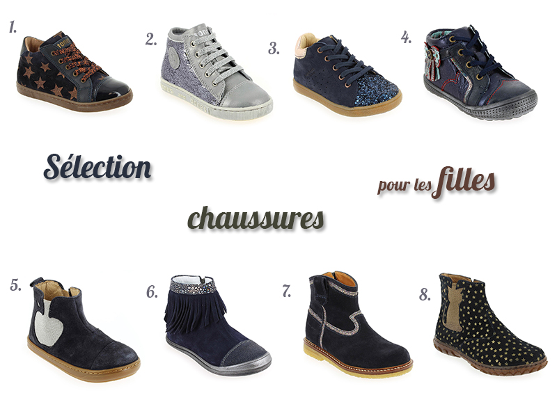 Sélection de chaussures hiver pour les filles