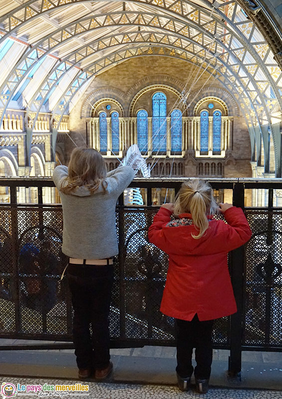 Intérieur du Natural History Museum de Londres