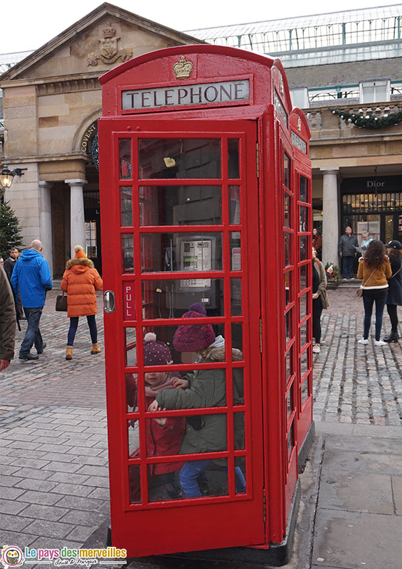 Cabine téléphonique rouge de Londres